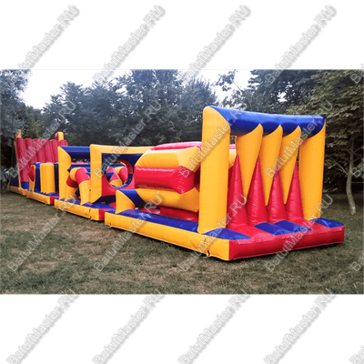 Надувная полоса препятствий "Веселые старты"