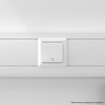 Рамка-суппорт "Avanti" для "In-liner Front", белый, 2 модуля