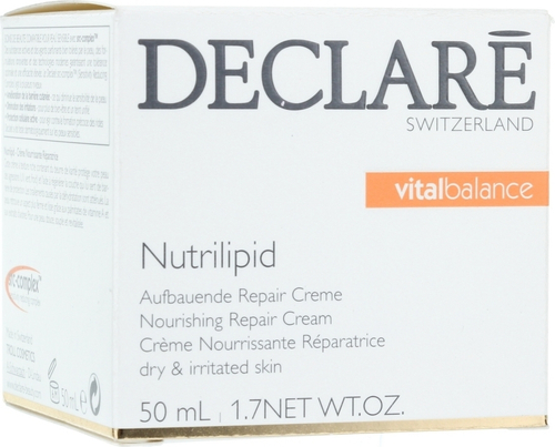 DECLARE Nutrilipid Nourishing Repair Cream | Питательный восстанавливающий крем для сухой кожи, 50 мл