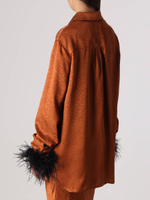 Блуза LEO, терракот