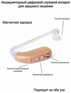 Усилитель звука AXON D-322, цвет: бежевый