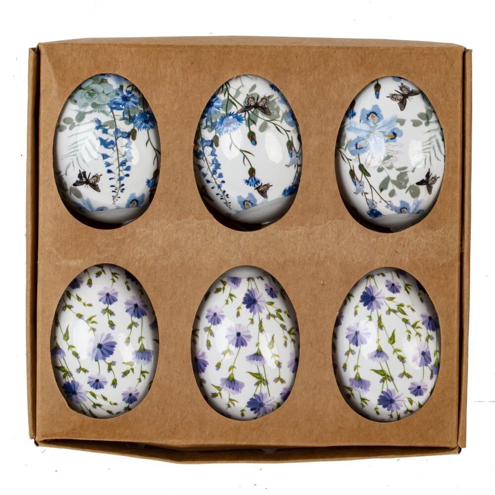 GAEM Набор из 6-ти изделий декоративных подвесных "Яйцо" (3,5*5), L13,5 W12,5 H3 см