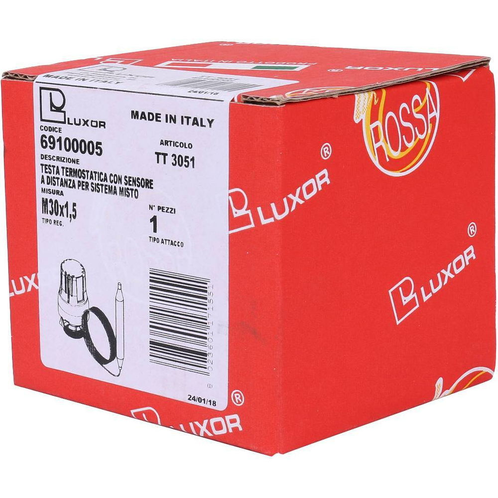 Luxor TT3051 с выносным датчиком головка термостатическая