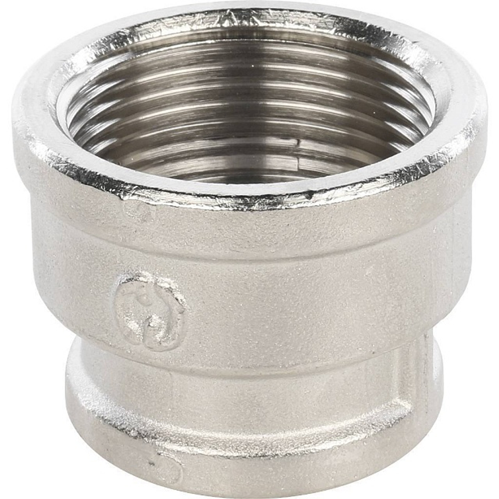 Муфта редукционная STOUT SFT 0006 - 1"1/4 x 3/4" (для стальных труб, латунь никелированная)