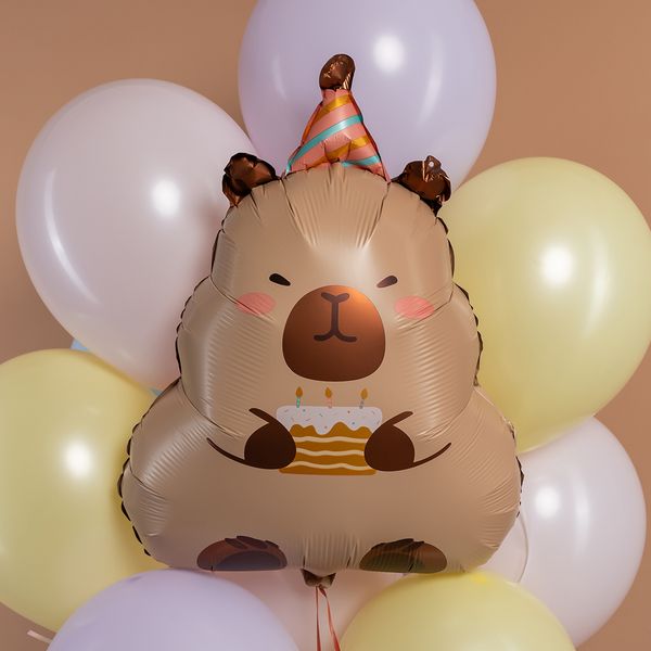 Подборка шаров в тематике Капибар