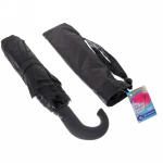 Зонт мужской полуавтомат «Ultramarine - Практик» цвет черный, 8 спиц, d-110см, длина в слож. виде 33см