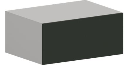 Кухня Модуль ШВГ 810 Вотан / Насыщенно-зеленый