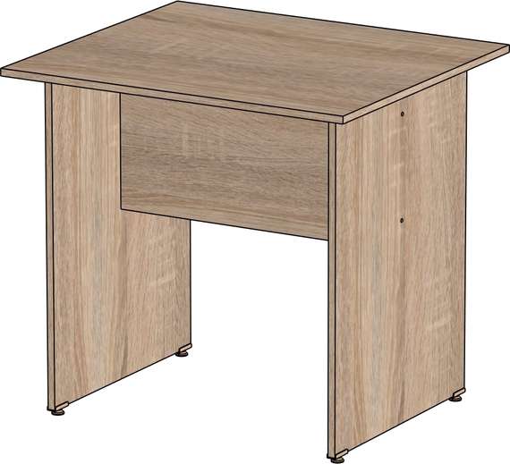 Стол письменный Стандарт Про дуб сонома