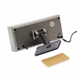 Авто часы + з/у USB VST 815 Blue/Red 12/24V