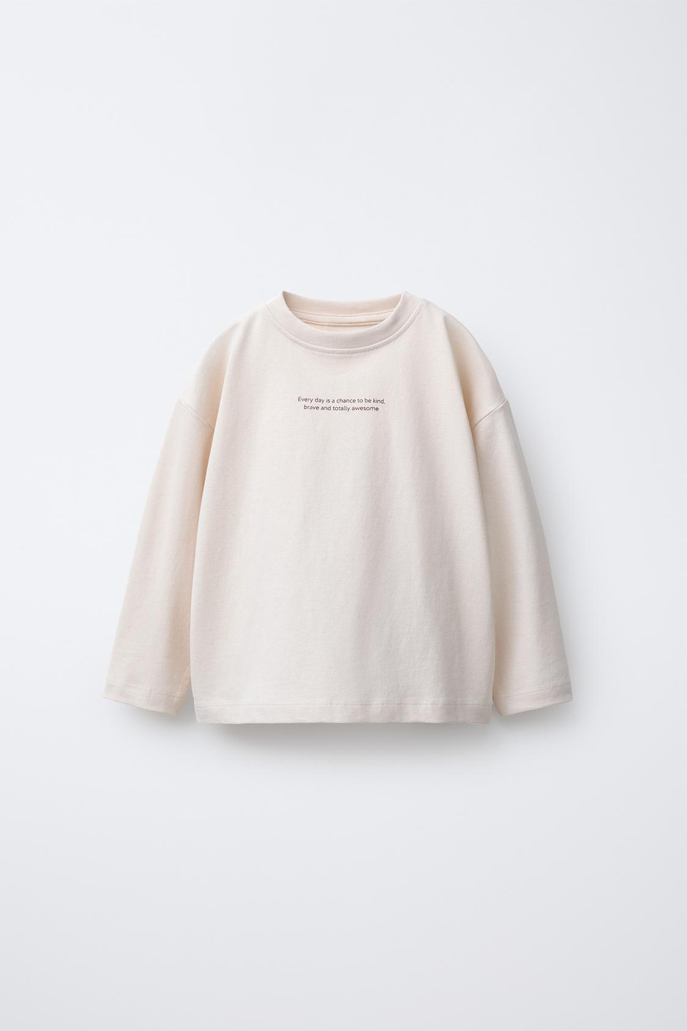 ZARA НАБОР ИЗ ДВУХ ФУТБОЛОК С ДЛИННЫМИ РУКАВАМИ, СИНИЙ