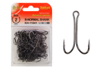 Крючки Saikyo двойн.Normal Shank KH-11041  № 2 BN (100шт)