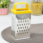 Терка 4-х гранная с пластиковой ручкой, 8,5*6,2*18,2см