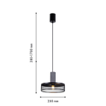 Подвесной светильник Favourite Cementita 4273-2P