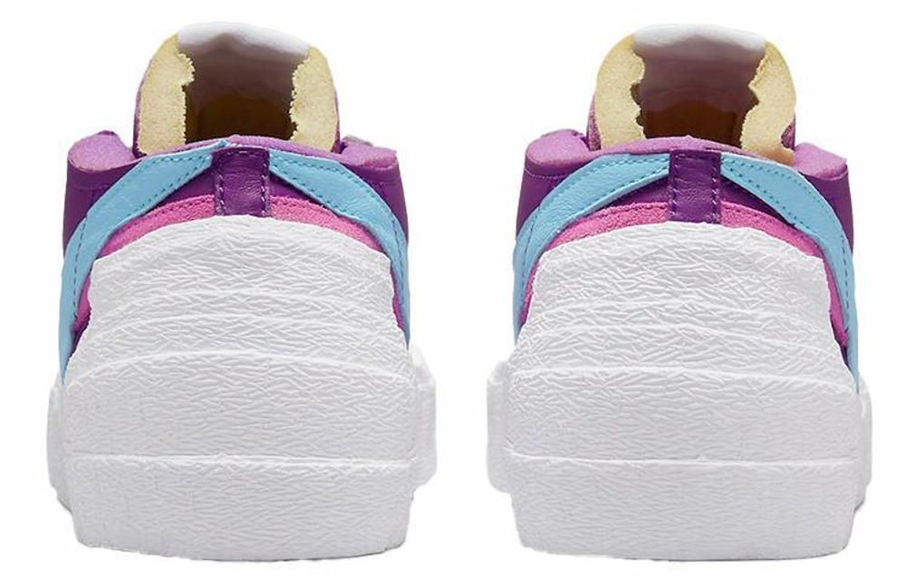 Кроссовки Kaws X Sacai X Nike Blazer Low Purple Dusk