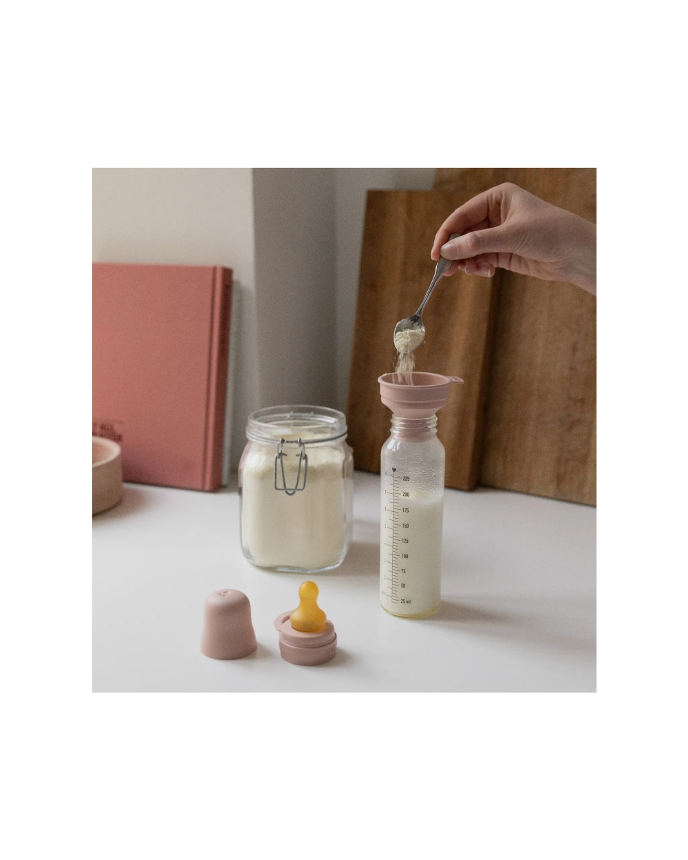 Бутылочка BIBS Complete Set Blush 225 мл