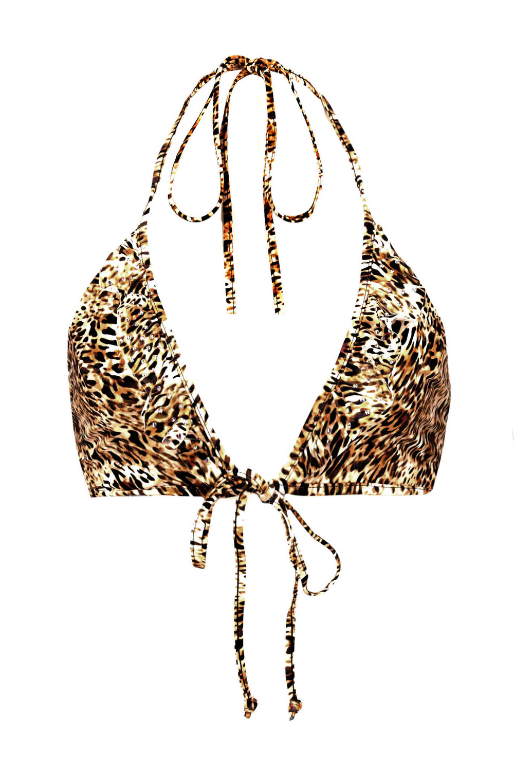 топ бикини Liu Jo Beachwear - коричневый(VA0038 J5896)