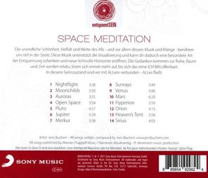 Jens Buchert / Space Meditation (A Journey Into Deep Relaxing Ambient & Chillout Music)(CD)