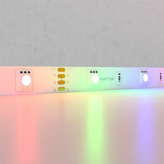 Светодиодная лента 12В 5050 7,2Вт/м Цветная (RGB) 5м IP20 Led Strip 10126