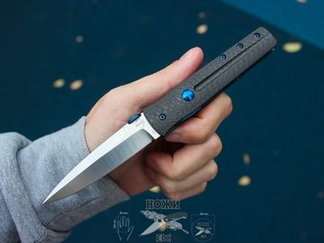 Складной нож Boker 01BO199 IcePick Dagger c клинком из стали VG-10, рукоять карбон