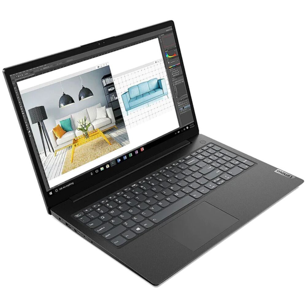 Ноутбук 15,6" Lenovo V15 G2 ITL Core i5 1135G7/8Gb/256Gb SSD/NV MX350 2Gb/15.6" FullHD/DOS Черный (82KB011HAK)