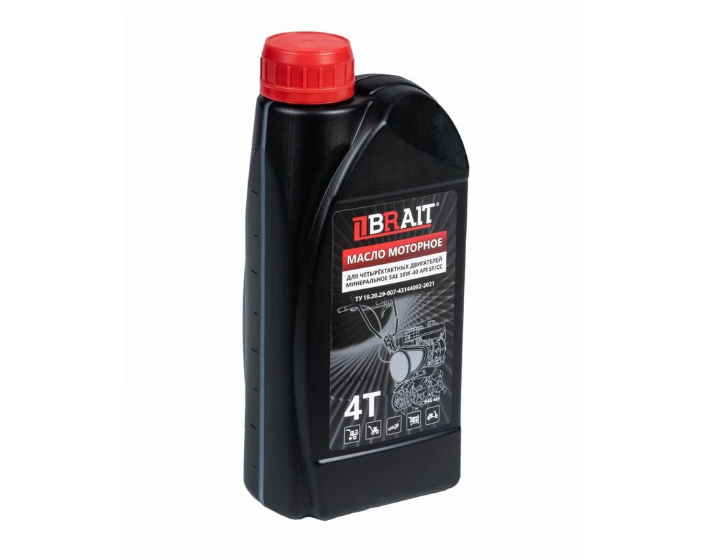 Масло BRAIT 4-Т SAE 10W-40 API SF/CC минеральное 0,6л