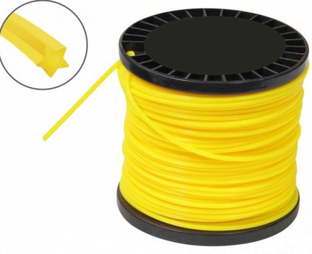 Леска для триммера Ø 4-200 мет. Звезда "Big Macca" (6шт)