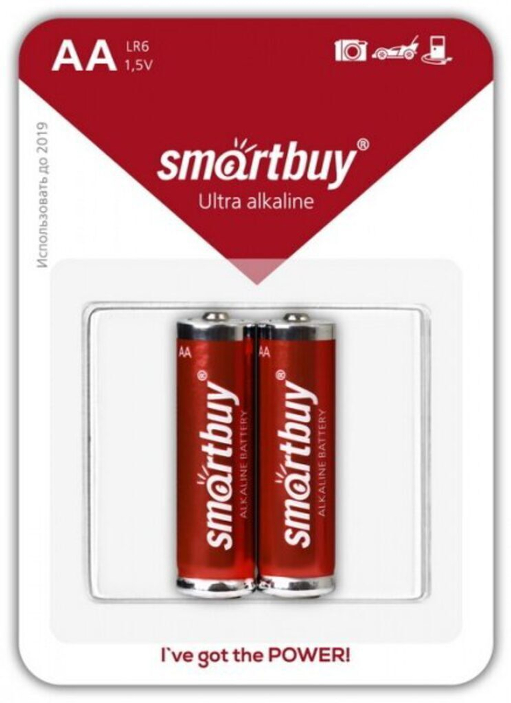 Батарейка LR-06 (АА) Smartbuy, блистер, цена за 1 шт