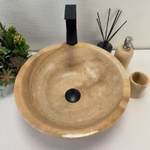 Раковина из оникса Bowl Yellow TinLip BO-62923 40*40*15 140