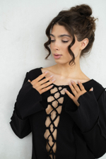 Платье EXOTICA black S