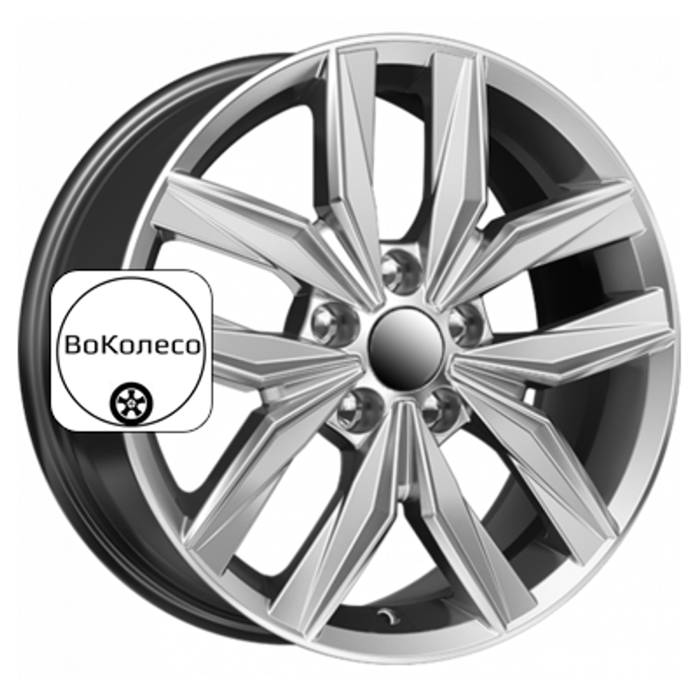 7x17/5x114,3 ET39 D60,1 КС774 Дарк платинум iFree Original