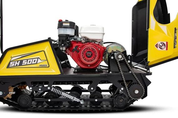 Мотобуксировщик SHARMAX S500 с двигателем Honda GX 390 (2024)