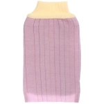 Мочалка - варежка для тела жёсткая «Premium - Sandal», цвет лавандовый, 14*24см (ZIP пакет)