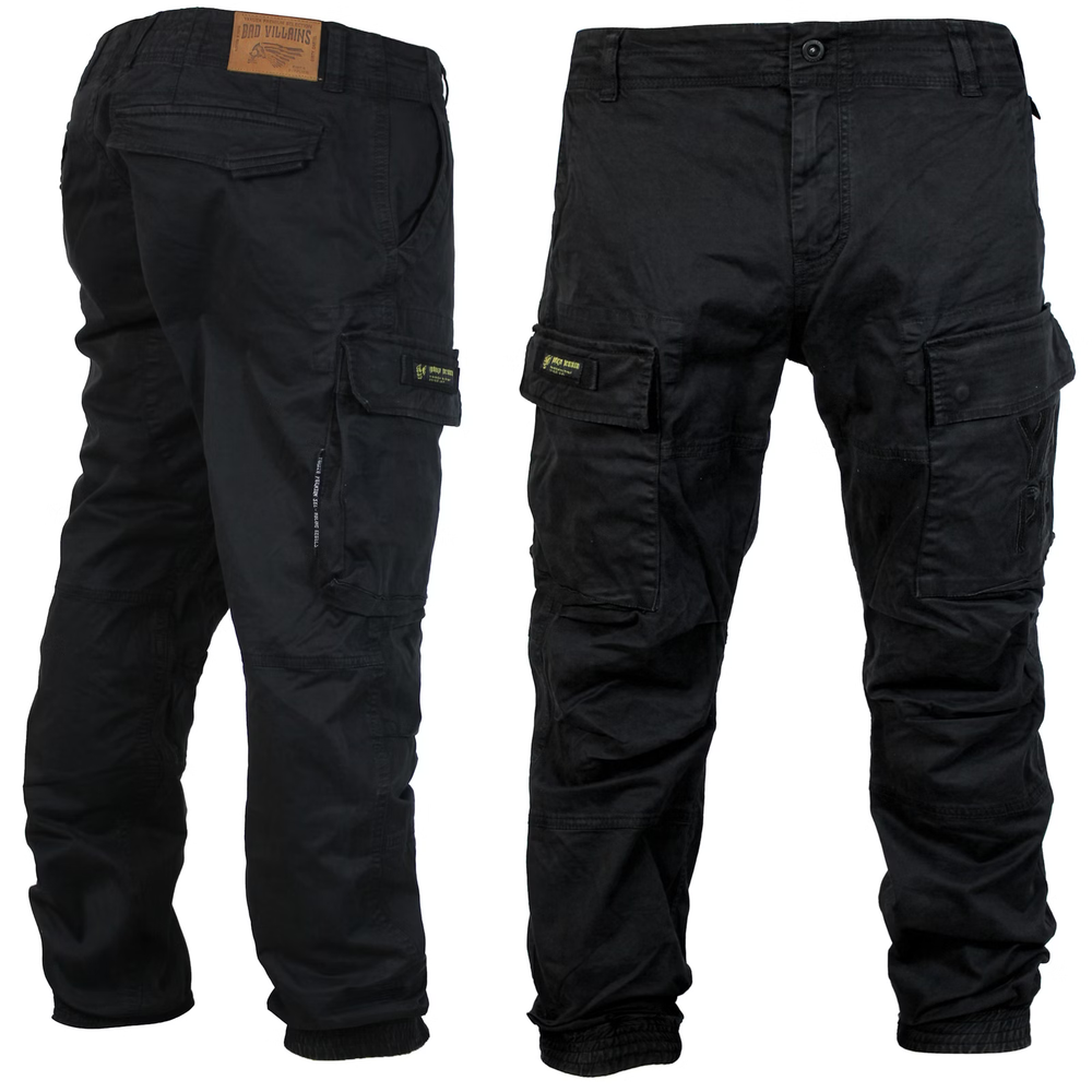 Карго штаны черные Yakuza Premium 3951