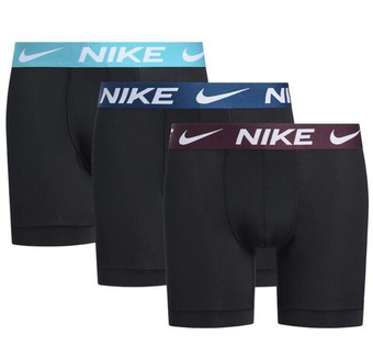 Мужские спортивные боксеры Nike Dri-Fit Essential Micro 3P - crush/dusty cactus/blue force