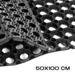 Коврик ячеистый 50*100*1,6см грязесборный