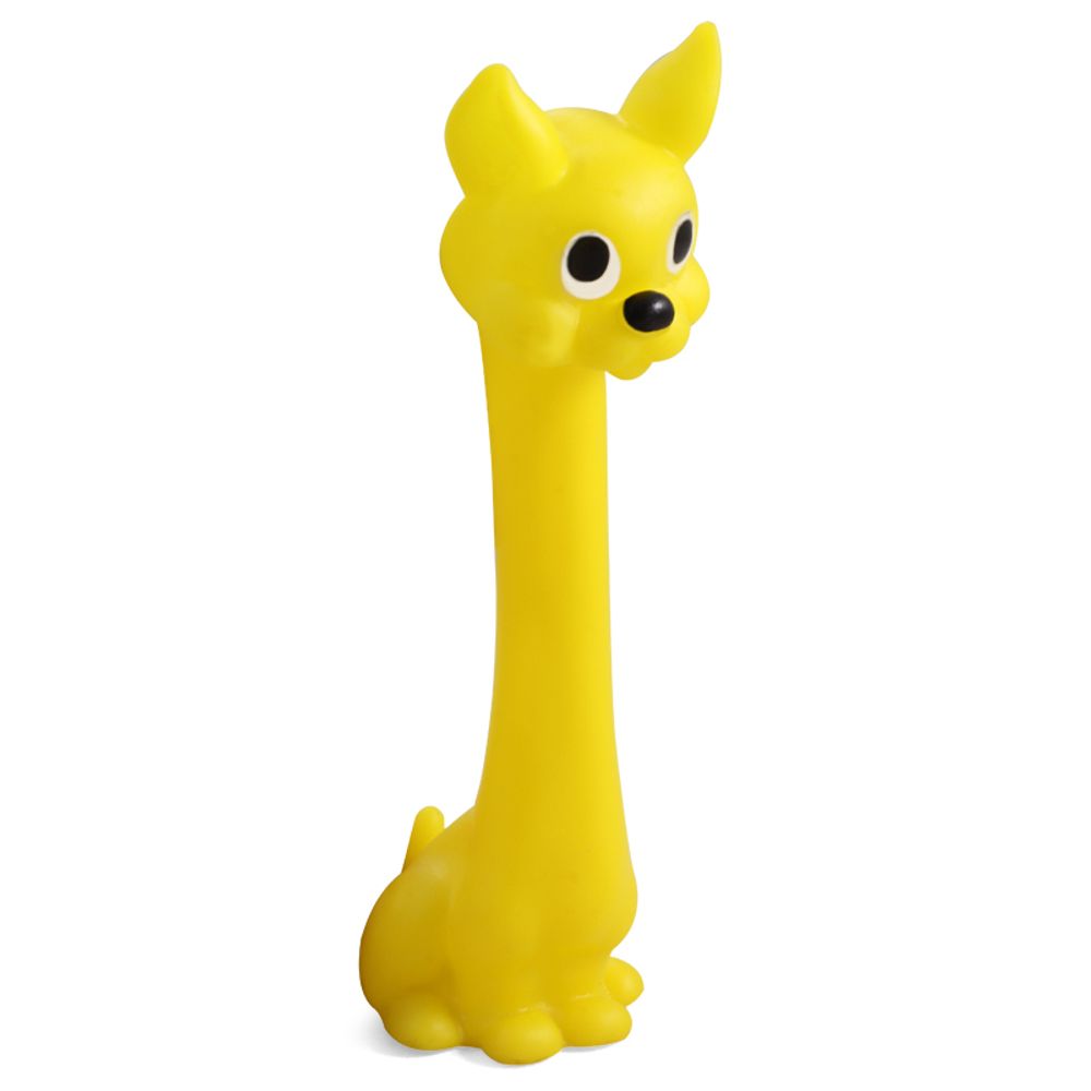 Игрушка для собак из винила с пищалкой &quot;Кошка - длинная шея&quot;, Triol, 195мм
