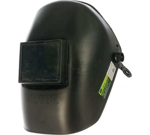 МАСКА СВАРЩИКА СИБРТЕХ ПЛАСТИК СТЕКЛО 110Х90 С4 DIN 10 89116