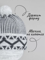 Шапка для мальчика с козырьком на осень