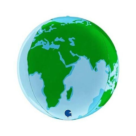 Шар 3D Сфера 38 см Планета Земля