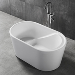 Акриловая ванна ABBER AB9277 белая