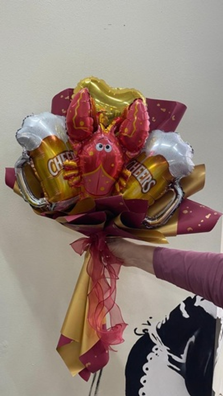 Мужской крафтовый букет