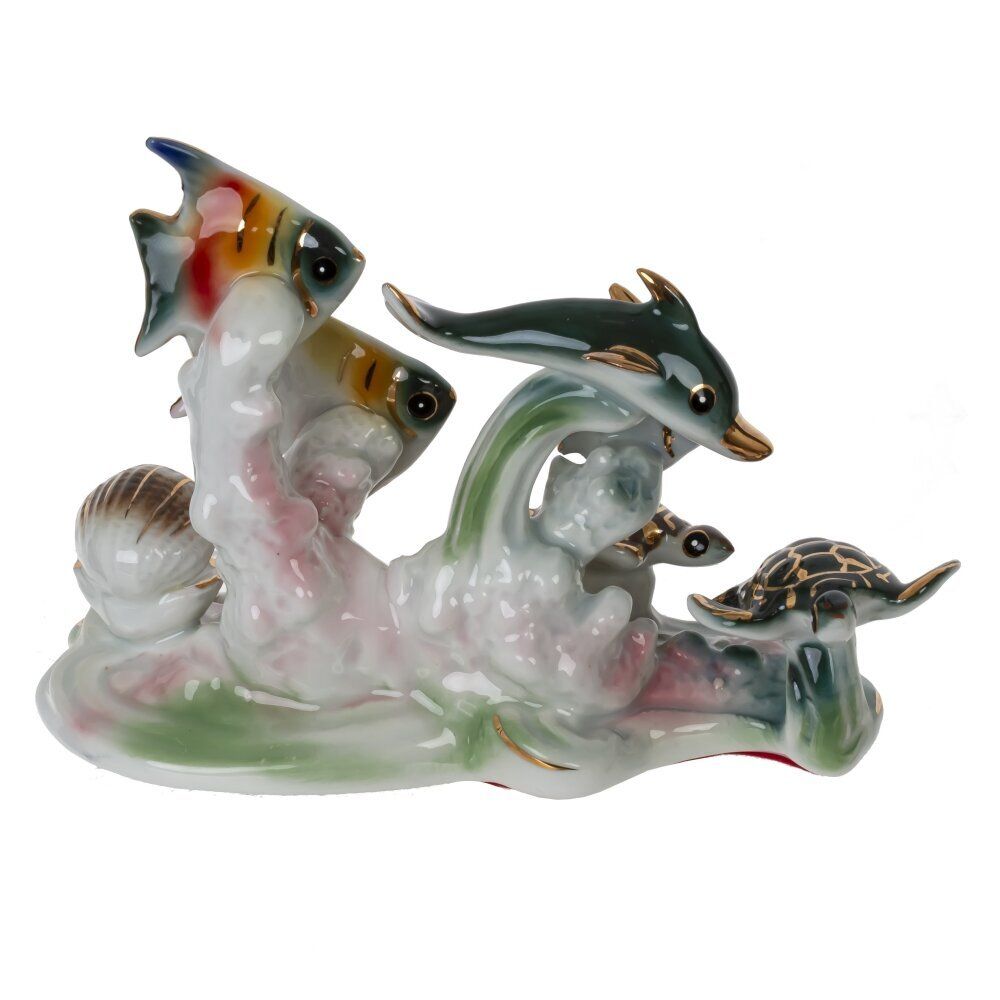 GAEM Фигурка декоративная "Морская композиция", L13 W6,5 H9 см