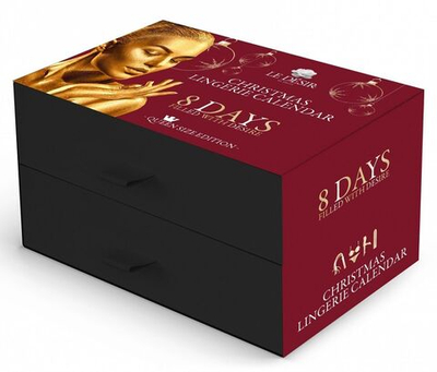 Эротический адвент-календарь Sexy Lingerie Calendar Queen Size Edition (Размер: XL-XXL-XXXL) (Цвет: черный)