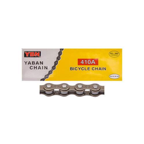 Цепь S410А 1/2"х1/8" для 1 скор. велосипедов, 116 звеньев, в инд. упак.,18286
