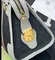 Сумочка женская Gucci Bauletto маленького размера серый