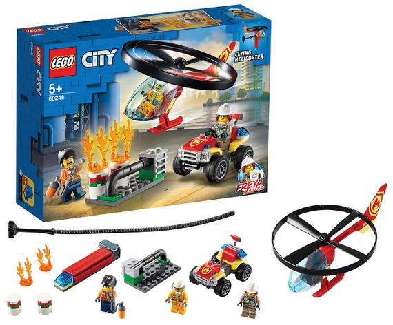 Lego konstruktor City Fire Helicopter Response