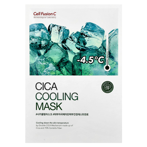 Cell Fusion C, Cica Cooling Beauty Mask, 5 шт., 27 г (0,95 унции)