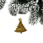 Декор акриловый "Елочка 2025" 4,3*5,8 см