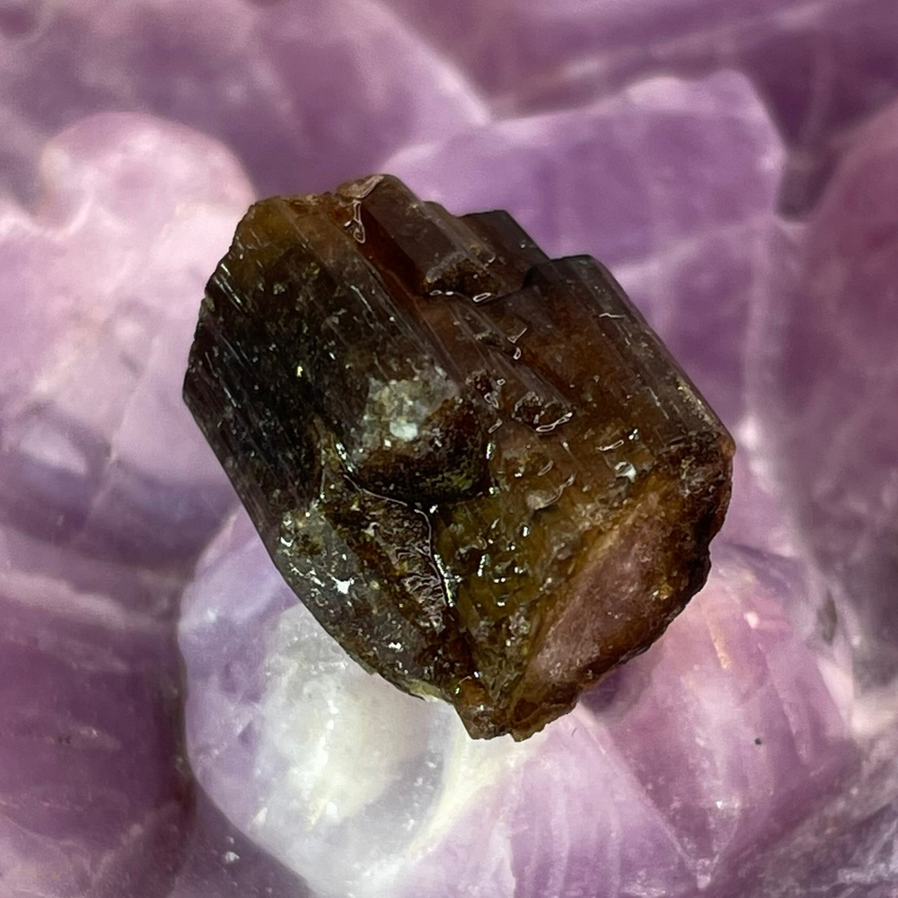 33792 Турмалин Арбузный необработанный 16мм