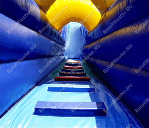 Надувная горка "Курочка ряба"